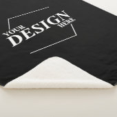 企業名デザイン独自 シェルパブランケット (3/4)