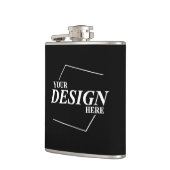 企業名デザイン独自 フラスク (左)