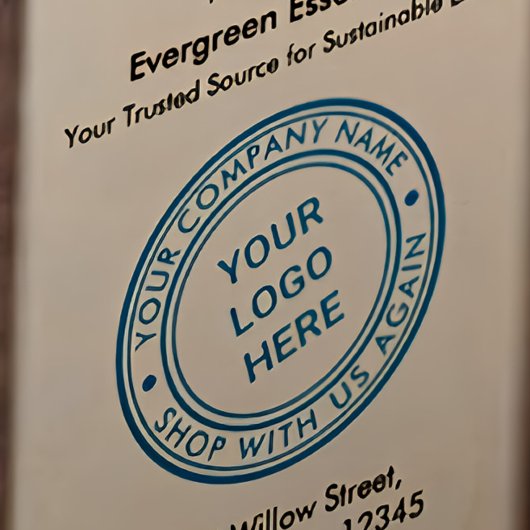 企業名プロフェッショナルブランドロゴ セルフインキングスタンプ