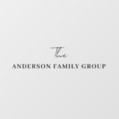 企業名 プロフェッショナル ブランド ウィンドウサイン (シート)