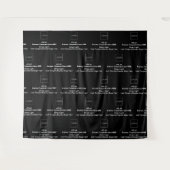 企業向けのカスタマイズロゴテンプレートの背景画像 タペストリー (正面(横))