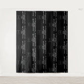 企業向けのカスタマイズロゴテンプレートの背景画像 タペストリー (正面)