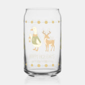 企業向けホリデーギフト グラス缶トナカイ ガラス缶 (正面)