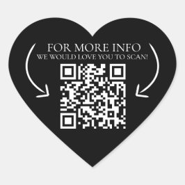 企業情報WebサイトマーケティングQRコード ハートシール