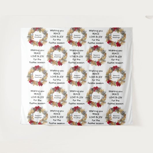 企業教会ビジネス | ロゴ | 祭りのような タペストリー (正面(横))