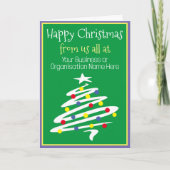 企業用クリスマスカード カード (正面)