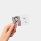 企業用ID・アクセスデザイン バッジ (手持ち)