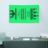 企業研修イベント 横断幕 (トレードショー)