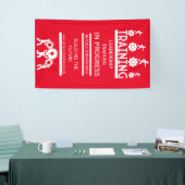 企業研修イベント 横断幕 (トレードショー)