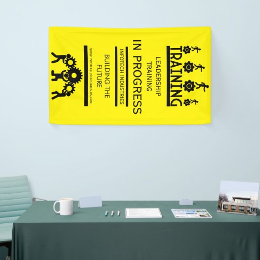 企業研修イベント 横断幕 (トレードショー)