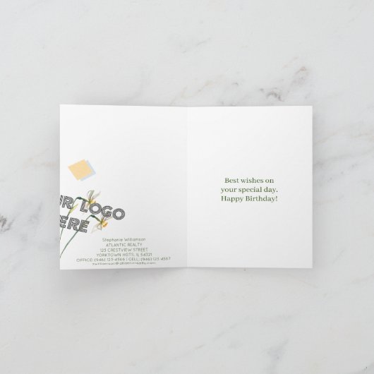 企業誕生日 カード (内部)