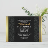 企業 ビジネス オークション 法人 歓迎会 慈善オークション 招待状 (スタンド正面)