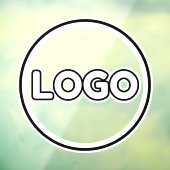 企業・法人向けカスタムロゴマーク ストア ウィンドウサイン (シート3)