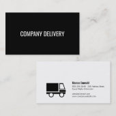 企業 | 配達サービス 名刺 (正面/裏面)
