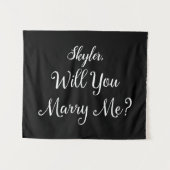 企画書名白黒私と結婚してくれる？ タペストリー (正面(横))