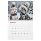 伊グアナ カレンダー (1月 2027)