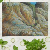 伊グアナ キッチンタオル (折り畳み)