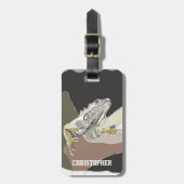 伊グアナ ラゲッジタグ (正面縦)