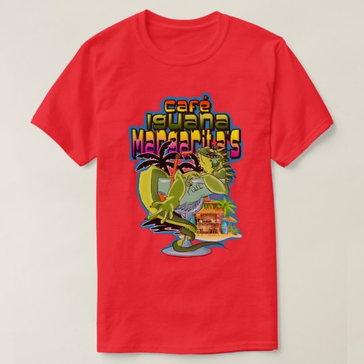 伊グアナ Tシャツ (デザイン正面)