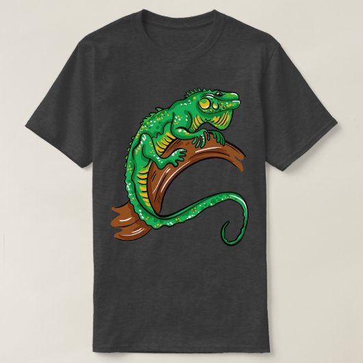伊グアナ Tシャツ (デザイン正面)