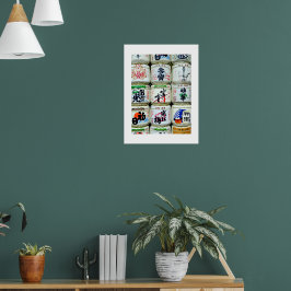 伊勢神宮の酒樽:日本 ポスター