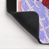 伊東深水『吹雪』 マウスパッド (コーナー)