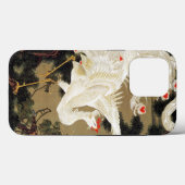 伊東若冲の松の木と白の鳳凰 Case-Mate iPhoneケース (裏面 (横))