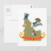 伊田保 ポストカード (正面/裏面)