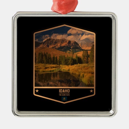 伊田保 メタルオーナメント (正面)