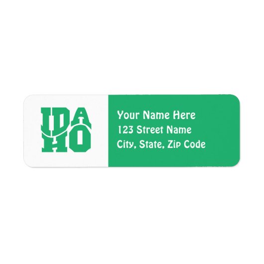 伊田保 ラベル (正面)