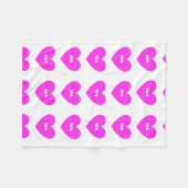 伊紗 フリースブランケット (正面(横))