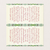 伊藤新（しん）水（すい）が芸者の女性を作り上げる 名刺 (内部フラット)