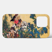 伊藤若冲のアジサイの鶏と鶏 Case-Mate iPhoneケース (裏面 (横))