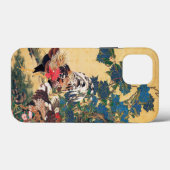 伊藤若冲のアジサイの鶏と鶏 Case-Mate iPhoneケース (裏面 (横))