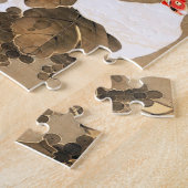 伊藤若冲のゲンドアンドロスター ジグソーパズル (側面)