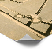 伊藤若冲の梅 ポスター (角)