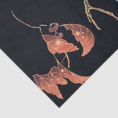 伊藤若冲の赤いオウム 薄葉紙 (詳細)