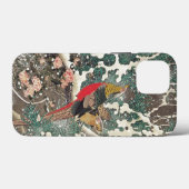 伊藤若冲の雪の中のキジ Case-Mate iPhoneケース (裏面 (横))