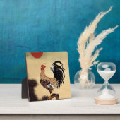 伊藤若冲の鶏の鳴き声 フォトプラーク (インサイチュ)