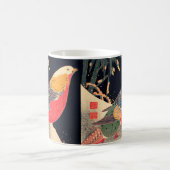 伊藤若冲の『雪の中の金雉』 コーヒーマグカップ (中央)