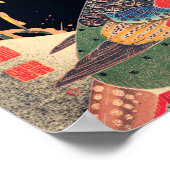 伊藤若冲の『雪の中の金雉』 ポスター (角)