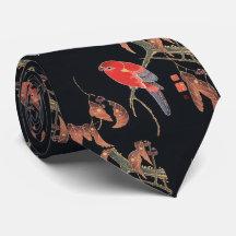 伊藤若冲レッドパロットオンザブランチアー日本のト