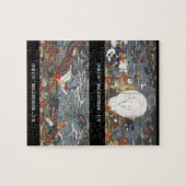 伊藤若冲、樹花鳥獣図屏風 ジグソーパズル (横)