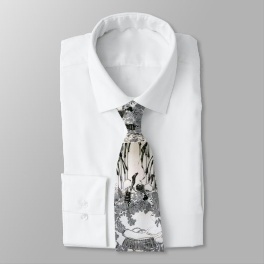 伊藤若冲、野菜涅槃図 ネクタイ (タイ)