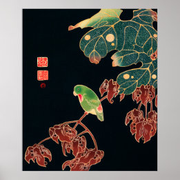 伊藤若冲(1900年頃) ポスター