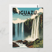 伊賀津国立公園旅行ポスター ポストカード (正面/裏面)