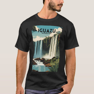 伊賀津国立公園旅行ポスター Tシャツ