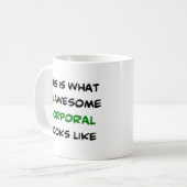 伍長素晴らし コーヒーマグカップ (正面左)