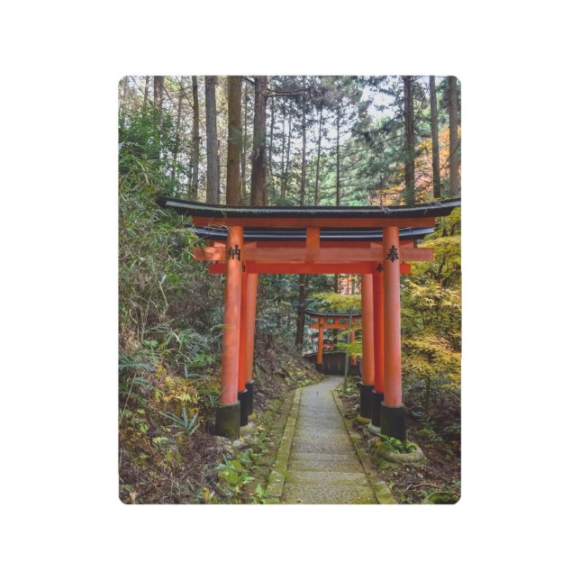 伏稲荷dec メタルプリント (正面)