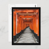 伏見稲荷大社 – 京都 ポストカード (正面/裏面)